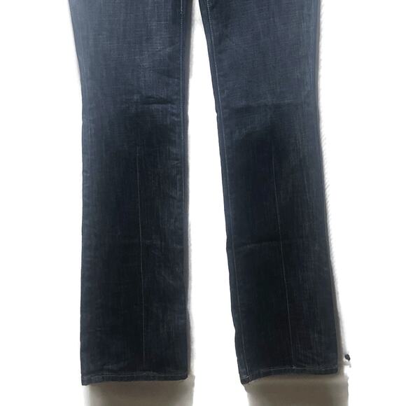 Marciano Bootcut Jeans Size 26 (4) Dark Wash Gold Embellishments - Picture 5 of 10